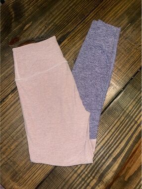 Beyond Yoga Spacedye colorblock leggings